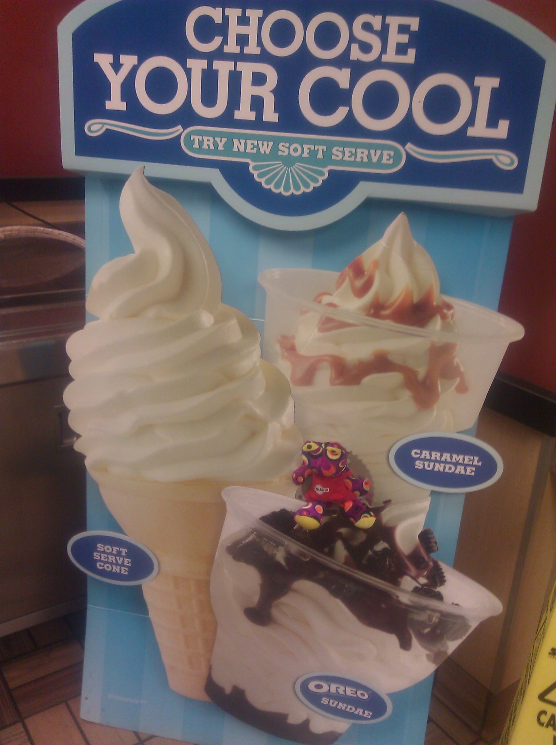 BB and ice cream